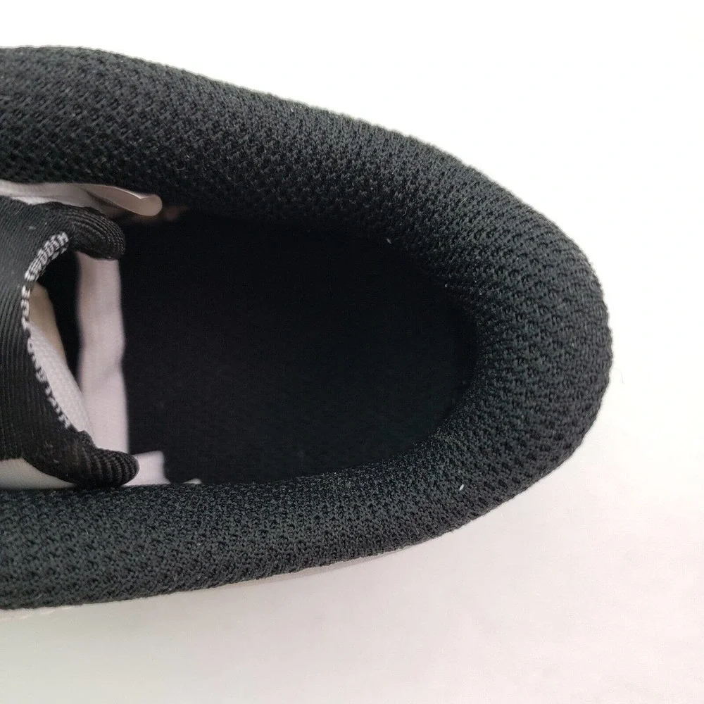 Nike Air Force 1 AF1 ESS Toddler Boys Size 8c White Black Low Sneaker Shoes